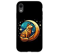 Universo Pet Dog Over The Moon Space Animal Star Puppy Love Carcasa para iPhone XR