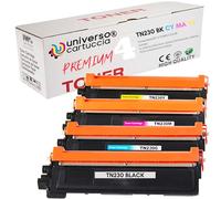UniversoCartuccia® Kit de 4 tóneres no OEM compatibles con impresoras Brother HL 3040 3070 / MFC 9120 9320 CN/DCP 9010 (TN230 Kit 4 tóner)