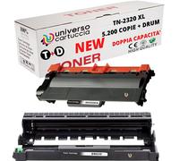 UniversoCartuccia® Tóner compatible TN2320 XL, BROTHER, de 5200 copias, para MFCL2700DW MFCL2700DN MFCL2720DW MFCL2740DW DCPL2500D HLL2300D HLL2340DW HLL2365DWHLL222 370DN(1 tóner +