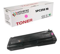 Universocartucho Tóner magenta 407545 compatible con Ricoh Aficio SP C250DN / Aficio SP C250SF / SP C260SFNw / SP C261SFNw /SP C260DNw / SP C261DNw (Magenta)