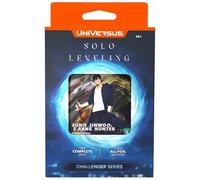 UniVersus Solo Leveling Challenger Series - Juego de mesa para crear mazos de cartas, listo para jugar, carta de personaje Sung Jinwoo, 6 cartas brillantes o con imagen alternativa