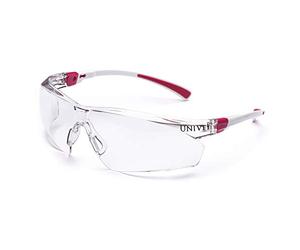 UNIVET, Gafas 505 UP PLUS antiadherentes y antiarañazos, protección contra partículas y radiación, rosa, 25262