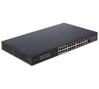 Uniview NSW2020-24T1GT1GC-POE-IN Interruptor de red PoE de 24 puertos con uplink y carcasa de metal