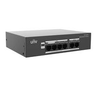 Uniview NSW2100-6GT-POE-IN Interruptor de Red PoE Gigabit de 4 Puertos 12 Gbps de Capacidad de Conmutación