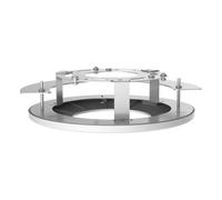 UNIVIEW UV-TR-FM152-A-IN Soporte encastrable - Para cámaras domo - Instalación en techo - Color blanco - Pasador de cables