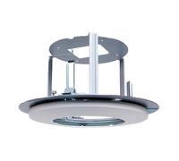 UNIVIEW UV-TR-FM200-IN Soporte encastrable - Para cámaras domo - Instalación en techo - Pasador de cables - Color blanco