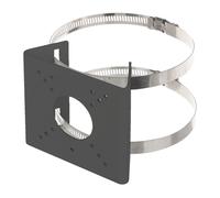UNIVIEW UV-TR-UP06-B-IN-BLACK Soporte para mástiles - Para cámaras bullet - Apto para uso exterior - Rango diámetro 55~127 mm -