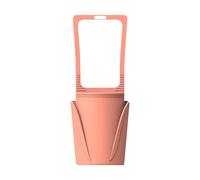 univrsal Stroller Cup Holder with Phone Mount - Large Capacity Waterproof Silicone Beverage Organizer for Wheelchair, Treadmill, Cart, Jogger, assentials, Pram, Outdoor Chair, Baby Carriage, Travel