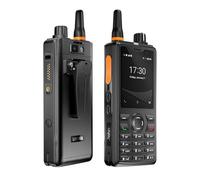 UNIWA F41 Zello Walkie Talkie Profesional 4G Teléfono Exteriores SOS GPS IP54 Resistente 1GB+8GB POC Android 8.1 PPT 4600mAh Doble Cámara SIM (F41)