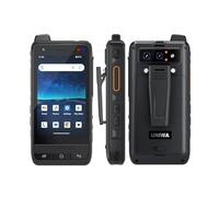 UNIWA POC Zello Walkie Talkie, F400 4G Mobile Phone Android 15 4GB+64GB IP65 Wasserdicht 3.9'' Touch Screen Robustes Smartphone 13MP Kameras SOS GPS NFC WiFi PTT 4350mAh SIM (F400)