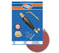Uniweld Kit de llama blanda de aire/acetileno K37 para tanque B con mango TH3 y punta de conexión de tornillo S23