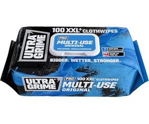 Uniwipe UltraGrime - Pack de 100 toallitas grandes