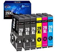 Uniwork 29XL Cartuchos de Tinta Reemplazo para Epson 29 29XL Compatible para Expression Home XP-235 XP-245 XP-247 XP-255 XP-257 XP-332 XP-335 XP-342 XP-345 XP-352 XP-355 XP-432 XP-435