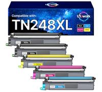 Uniwork TN248XL Tóner Compatible con Brother MFC-L3760CDW 201X