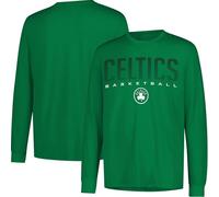 UNK vlm0291 F-Am NBA de la NBA Hombres Rendimiento - Equipo de Manga Larga Camiseta, Color, Hombre, VLM0291F-AM, Kelly Green