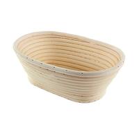 UNKC Cesta de Pruebas, 21 * 15 * 8 cm Oval Banneton Brotform Cuenco de ratán para Masa de Pan para panaderas Profesionales, Lo Esencial de los panaderos