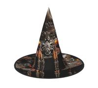Unkhtt American West - Sombrero de rodeo con estampado para adultos, para carnaval, fiesta, cosplay, cómodo gorro para la cabeza