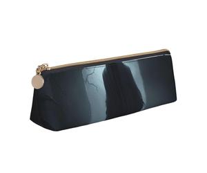 Unkhtt Estuche triangular de gran capacidad con estampado de fantasmas de Halloween para bolígrafos, estudiantes y colegios, White, Talla única
