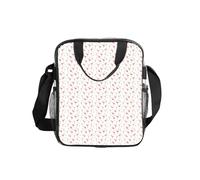 Unkhtt Flamingo. Bolsa de almuerzo transparente con estampado de flamenco, contenedor de alimentos, portátil, para la escuela, el trabajo, viajes, Bento Box