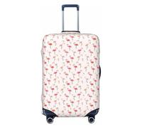 Unkhtt Flamingo - Funda elástica para maleta, protector de equipaje para maletas rígidas y blandas de viaje, Black, XL, Equipaje de mano