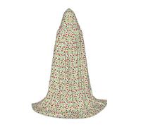 Unkhtt Hermosa capa con capucha unisex con estampado de mariposas para cosplay, festivales, carnaval, batas de mago