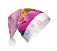 Unkhtt Spring Is In The Air - Sombrero de Navidad LED para hombre y mujer, accesorio de fiesta festiva de Navidad para Año Nuevo y Navidad
