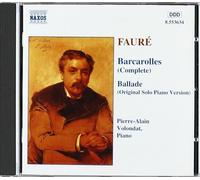 unknown - Fauré: Barcarolles / Ballade (1996) Audio CD