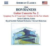unknown - Hovhaness: Guitar Concerto No. 2- Fanfare for the New Atlantis / Symphony No. 63- Loon Lake (2008) Audio CD