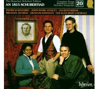 unknown - The Hyperion Schubert Edition 20 ~ An 1815 Schubertiad / Rozario, Ainsley, Bostridge, George; Graham Import Edition (1994) Audio CD