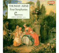 unknown - Thomas Arne: Four Symphonies (1992) Audio CD