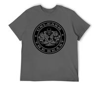 Unleash The Beast Gym Shirt - Camiseta gráfica motivacional para entusiastas del fitness, Estilo gris oscuro, L