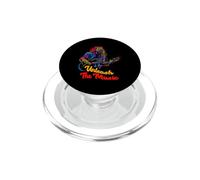 Unleash The Music Vibrant Guitarist Imagery PopSockets PopGrip para MagSafe