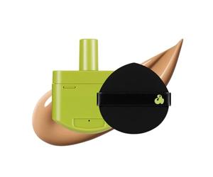 UNLEASHIA | COJÍN DESGASTE SATINADO VERDE SALUDABLE (27W PEACHTAN)