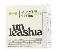 UNLEASHIA | COJÍN DESGASTE SATINADO VERDE SALUDABLE (27W PEACHTAN)