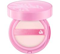 Unleashia No toque el cristal Base de maquillaje de cojín rosa 15g 25N Molten