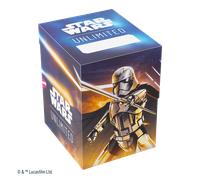 Gamegenic - Star Wars Unlimited Soft Crate - Full-Color Printed & Officially Licensed Durable Deck Box, Holds 60 Double-Sleeved Cards, Perfect for TCGs and LCGs, Captain Phasma/Storm Trooper