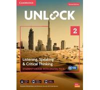 Unlock Level 2 Listening, Speaking and Critical Thinking Student's Book with Digital Pack