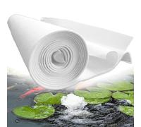 unmjgybc Láminas para estanque para la cría de peces, 1 × 7 m de grosor, dos tejidos, una membrana HDPE para una mayor integridad estructural