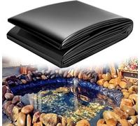 unmjgybc Láminas para estanques para la cría de peces, capa simple, HDPE, 8 x 14 m, ligera y resistente a la tracción para jardines europeos con tecnología patentada
