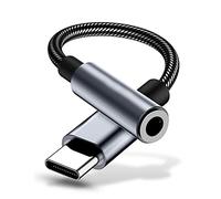 Unnderwiss Adaptador USB C a Jack 3.5 mm,Adaptador Auriculares Tipo C, USB Type C Jack Headphone Audio Adapters,Compatible Galaxy S21 S21+Note20 S20 Ultra,Huawei P40/P30 Pro/Mate 20/30,Xiaomi9/8
