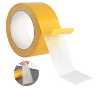 Unnderwiss Cinta Doble Cara Extrafuerte,Cinta de Montaje Doble Cara,Nano Tape, Cinta de Malla de Tela de Doble CaraResistente para Montaje para Alfombras, Suelos, Pared, Fotos, Pósters(2.3cm*20m)