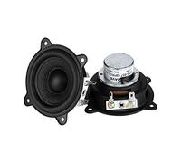 UNNIQ 2 unids 2.5 Pulgadas Woofer Audio Speaker 2 Ohm 15W Sound Bass Soudspeaker Home Teatro Compatible for Píldora SG Altavoces compatibles for Latidos Altavoz de estantería