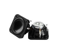 UNNIQ 2 unids 2 Pulgadas de Audio portátil Altavoz de Rango Completo 4 Ohm 10W Altavoz de Sonido Altavoz de Alquiler de Aluminio Altavoz de estantería