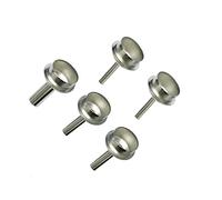 UNNIQ 5pcs 45 grados boquilla curvada curvada 3/5/7/8 / 10mm boquillas de pistola de aire caliente apto for Rápido 861dw Estación de soldadura Boquillas de soldadura