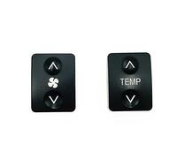 UNNIQ Interruptor de botón de control de temperatura para Toyota Fit for Corolla 55905-02130 55905-02140 Interruptor y relé de automóvil