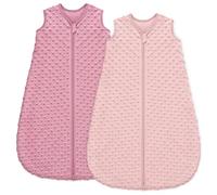 Unnivoll Saco de Dormir Bébé 12-18 Meses, Saco Dormir Bebe Invierno TOG 1.5, Súper Cálido para Unisex Niñas Niños 84 cm Rosa