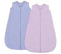Unnivoll Saco de Dormir Bébé 12-18 Meses, Saco Dormir Bebe Invierno TOG 1.5, Súper Cálido para Unisex Niñas Niños 84 cm Morado Taro
