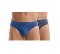 Unno DIM Basic Sin Costuras Algodón Slip, Hombre, Azul (Azul Oscuro/Gris Azulado 87c), XX-Large (Tamaño del Fabricante: 6)