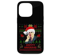 unny Warren Presidente Harding Feo Navidad suéter Invierno Carcasa para iPhone 13 Pro