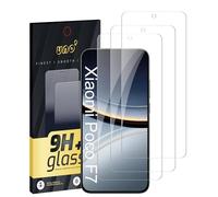 Uno' [3 Piezas]Protector De Pantalla De Cristal Templado Para Xiaomi Poco F7,(6,83"), Ultraresistente, Antiarañazos,Dureza 9H, Alta Definición HD, Capa Oleofóbica, Sin Burbujas, Fácil Instalación